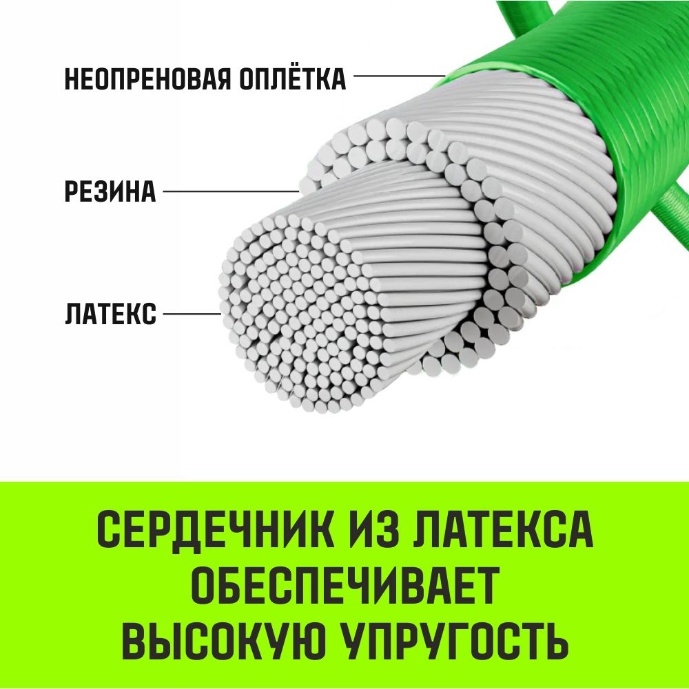 Набор эластичных стяжек с крючками HITCH REGULAR комплект 2 шт