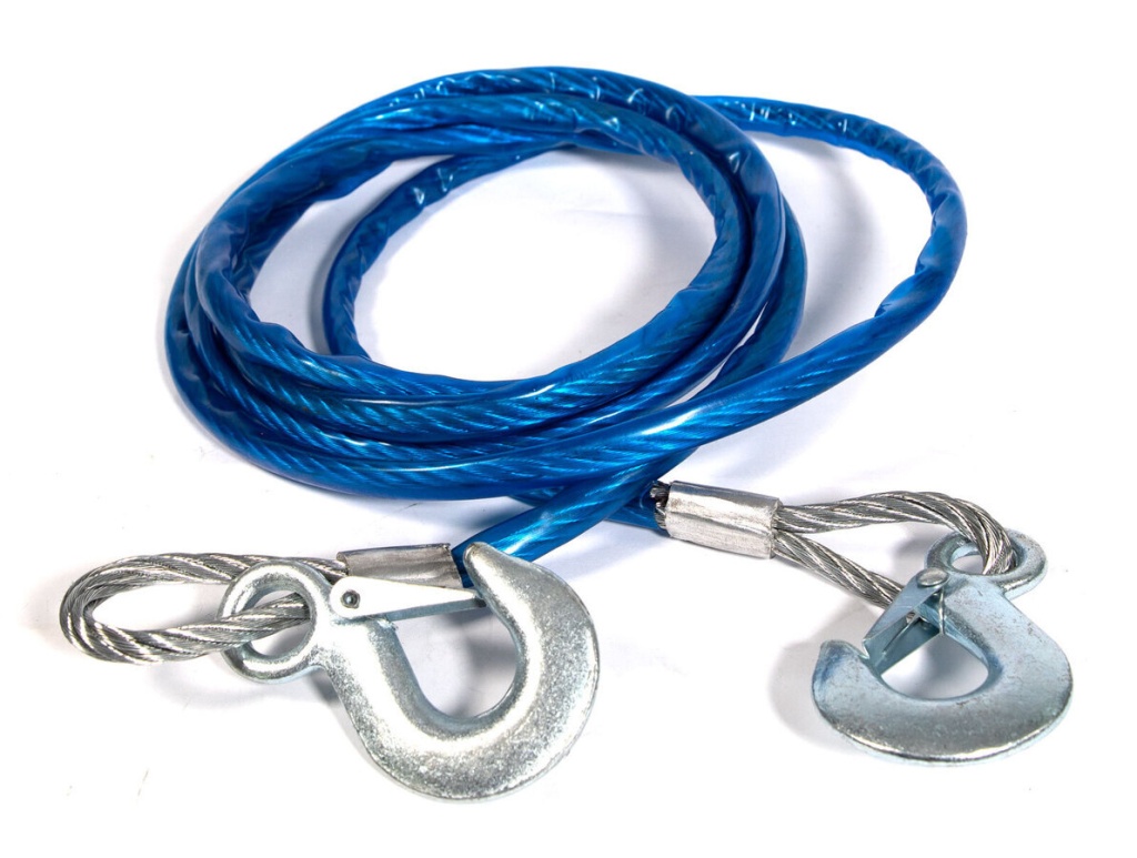 трос буксировочный металлический